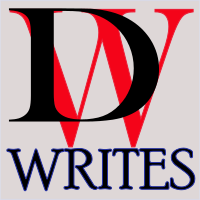 version 1 logo for the doug weir writes website